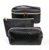 Premium Elegant Travel Organizer Zipper Makeup Pouch Beaty Toiletry Make Up Bag Cosmetic Case for Woman Lady