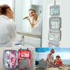 Factory Custom Logo Multi-pocket Large Space Cosmetic Hanging Bag Women Travel Makeup Organizer Tote Bag