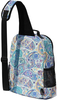 Full printing Sling Cross Body Bag Travel Hiking Casual Chest Male Small Retro Shoulder Bag