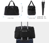Gym Bag Sports Duffle Bag Weekender Overnight Bag with Waterproof Shoe Pouch