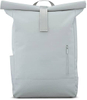 Durable Recycled PET Rucksack Roll Top Daypack Men Women Gray Flexible Backpack day-to-day Bag Water-repellant