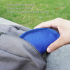 Canvas Portable for Easy Travel Foldable and Pocket Size Walking Hiking Camping Fabric Collapsible Water Bowl for Dogs