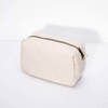 Wholesale Promotional Cotton Canvas Eco Friendly Portable Travel Toiletry Bag
