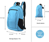 16L ultra lightweight packable water resistant travel hiking backpack daypack handy foldable camping outdoor backpack