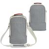 BSCI Factory 2 Bottles Wine Insulation Bags Portable Thickened Aluminum Foil Refrigerated Wine Cooler Bag