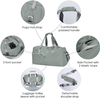 Gym Duffel Bag With Wet Pocket Shoes Compartment Portable Overnight Weekender Bag For Women Outgoing And Touring