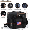 Amzon's Outdoor Picnic 30L Large Insulated Bag With Cup Holder Portable Shoulder Thermal PEVA Lunch Cooler Bag