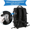 Gym Sport Travel Bag with Luggage Strap Large Custom Business Anti Theft Black Cooler Backpack Insulated Waterproof