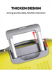 Silver Blue Yellow Luggage Trolley 20 24 28 Inch Customized Travel Bags ABS Luggage Sets