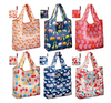 Reusable Shopping Grocery Bags Compact Heavy Duty Grocery Bags with 35lbs Weight Capacity Folding Shopping Bag