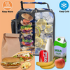 Insulated Lunch Bag Camo Cooler Bag Portable Carrying Lunch Box Bag