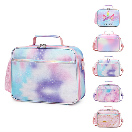New Design Portable Custom Logo Kids Insulated Cooler Lunch Bags for School Kids Thermal Bag for Children's Lunch