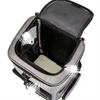 Best Selling Outdoor Travel Expandable Pet Backpack Cats Puppy With Ventilated Breathable Mesh Expandable Bag
