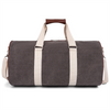 Heavy Duty Rounded Travel Duffle Bag Customized Cotton Canvas Sports Bag Gym Wholesale Duffel Bags 