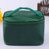 Tote Style Green 600D Polyester Insulated Beer Cooler Bag Thermal Refrigerator Cooler Bag with EPE Foam