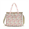 Manufacturer Hot Sales Custom Printing Portable Large Capacity Waterproof PEVA Insulated Cooler Lunch Bag
