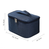 Large Capacity Custom Logo Makeup Organizer Box Portable Toiletries Cosmetic Storage Box