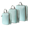 Plain Packing Cubes Travel Luggage Clothes Underwear Sorting Organizers Set