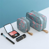 Promotional Designer Wholesale Waterproof High Quality Durable Portable Foldable Polyester Cosmetic Travel Bag Pouch