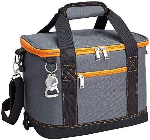 Amazon's Hot Sales Folding Insulated Custom Logo Outdoor Picnic Cooler Lunch Bag with Bottle Opener