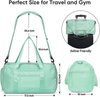 Sports Tote Gym Duffel Bags with Shoe Compartment Women Gym Sports Bag Waterproof Swimming Yoga Mat