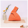 Colorful Soft Corduroy Women Girls Handbag Purse Gift Bright Color Outdoor Causal Waist Knot Bag