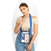 Clear Crossbody Messenger Shoulder bag Clear Bag Messenger Stadium Approved for Festivals Cross-Body Shoulder Bag Gym