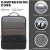 Personalized 4 Set Travel Packing Cubes Expandable Luggage Packing Cubes Portable Luggage Organizer