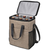 promotional insulated freezer thermal carrying padded cooler bag tote travel 6 bottle wine cooler bag insulated