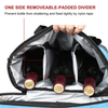 3 bottle pack insulating aluminum foil beer storage cooler accessories hiking tote portable wine bottle coolers