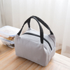 Dual compartment portable custom logo water resistance insulated picnic bag thermal insulation fabric for cooler bags