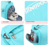 Waterproof luxury duffle bag sport large capacity duffel gym bag fashion sports bags with custom print logo