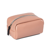 Double Deck 4pcs Clear PVC Bag Travel Organizer Set With Zipper for Cosmetics Pouch Women PU Leather Toiletry Makeup Bag