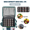 High Quality Polyester Personalized Cooler Bag Water Resistance Beach Tote Lunch Beer Camping Picnic Cooler Bag