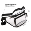 Wholesale Waterproof Transparent PVC Belt Bag Clear Fanny Pack Waist Bag Women Chest Backpack
