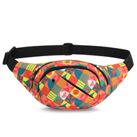 Waterpoof Lightweight Nylon Stylish Fanny Pack Camouflage Sport Waist Bag Outdoor Casual Belt Bag