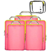 New Style 6 Piece Travel Storage Bag Organizer Cloth Underwear Portable Suitcase Set 2022 Packing Cube for Girls