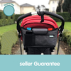 New Design Baby Diaper Bottle Stroller Organizer With Shoulder Strap Large Space Stroller Bag Organizer