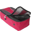 Portable mesh shoe bag breathable custom label travel duffle shoe bags sports man soccer basketball shoe bag packing