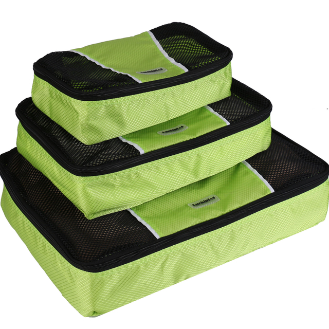 3pcs Set Luggage Organizer Travel Packing Cubes Kits for Men/women
