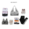 Portable Yoga Shoulder Tote Duffel Sport Bag With Shoe Compartment Gym Bag With Yoga Mat Holder Carry Bag