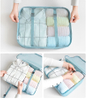 Travel Luggage Organizer 6 Piece Set Clothing Storage Bags Packing Cubes Organizer Plain for Travel