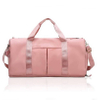 Upgraded Pink Gym Travel Duffel Bags Overnight Carry On Weekender Lady Yoga Dance Duffle Bag for Women