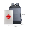 Slim Waterproof College School Bookbag Computer Bag Fits 14 15 15.6 Inch Laptop Computer