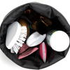 Ladies Fashion Beauty Travel Round Drawstring Cosmetic Kit Custom Logo Makeup Bags Portable Make Up Organizer Makeup Bag