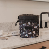 Ladies Fashion Beauty Travel Round Drawstring Cosmetic Kit Custom Logo Makeup Bags Portable Make Up Organizer Makeup Bag