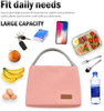 Travel Portable School Student Kid Aluminum Foil Thermal Lunch Insulated Bag Reusable Cooler Bags For Food
