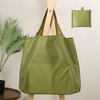 New Foldable Waterproof Luxury Shopping Bag Oxford Cloth Shoulder Large Capacity Reusable Shopping Bag