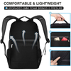 Outdoor Beach Black Unisex Double Layer Waterproof Soft Cooler Backpack Lunch Thermal Bag Insulated Bags
