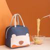 New Style Of Cute Carton Oxford Cooler Bags Lunch Insulated Bag Handbag